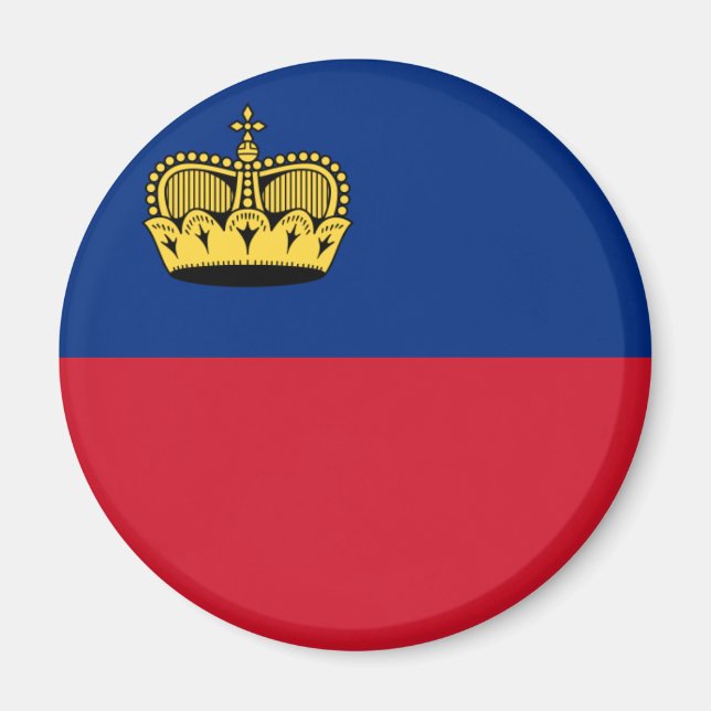 Imã Sinalizador Liechtenstein (Frente)