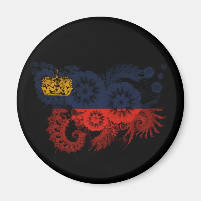 Imã Sinalizador Liechtenstein (Frente)