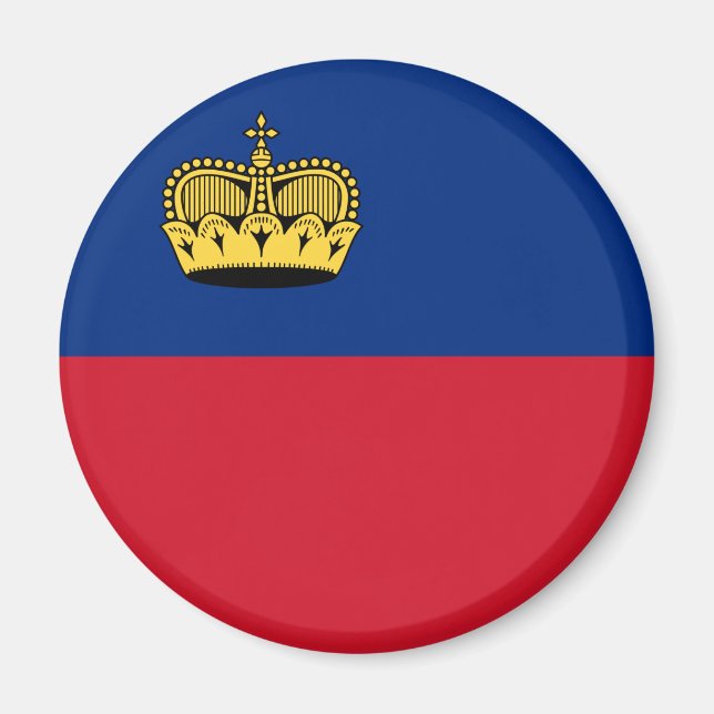 Imã Sinalizador Liechtenstein (Frente)