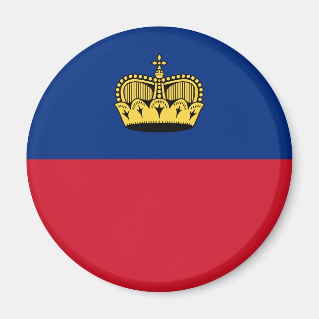 Imã Sinalizador Liechtenstein (Frente)