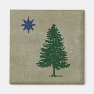 Imã Sinalizador Maine 1901 - Estilo Vintage