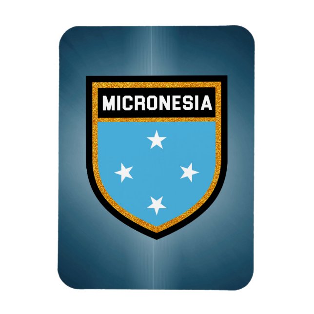 Ímã Sinalizador Micronésia (Vertical)