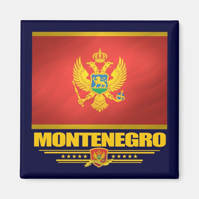Imã Sinalizador Montenegro (Frente)