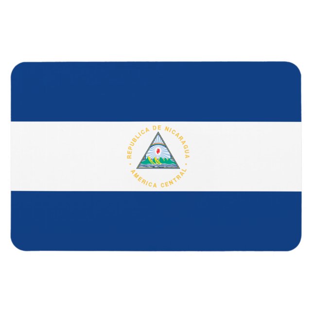 Ímã Sinalizador Nicarágua (Horizontal)