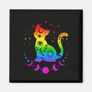 Imã Sinalizador Orgulho gay de Astrologia do Rainbow C