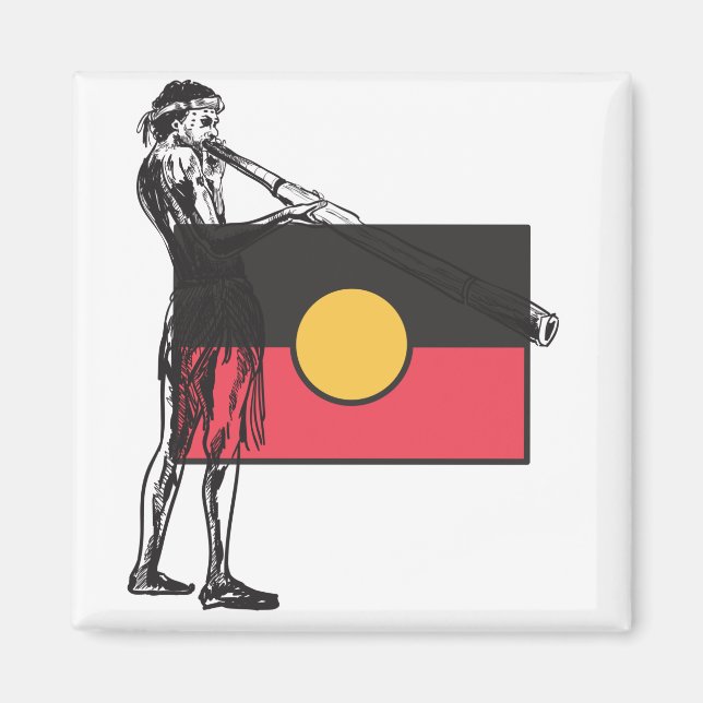 Imã Sinalizador Original Australiano E Ausência (Frente)