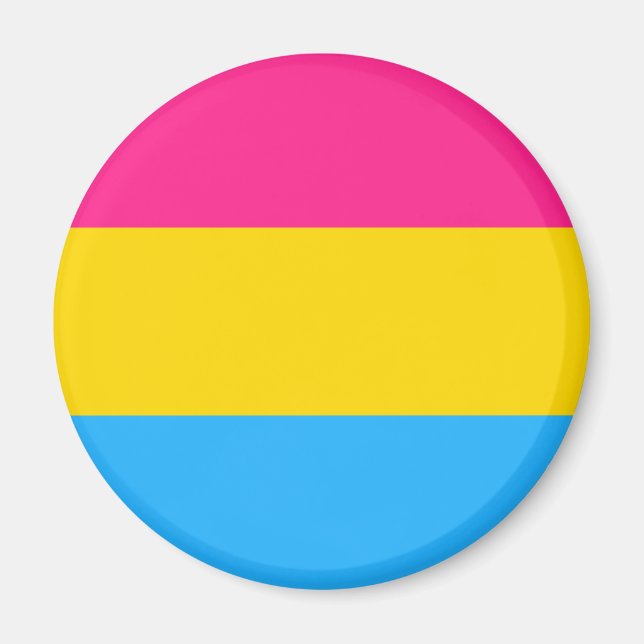 Imã Sinalizador Pansexual (Frente)