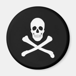 Imã Sinalizador Pirate (Jolly Roger)