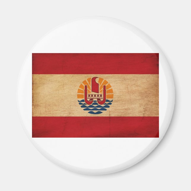 Imã Sinalizador Polinésia Francesa (Frente)