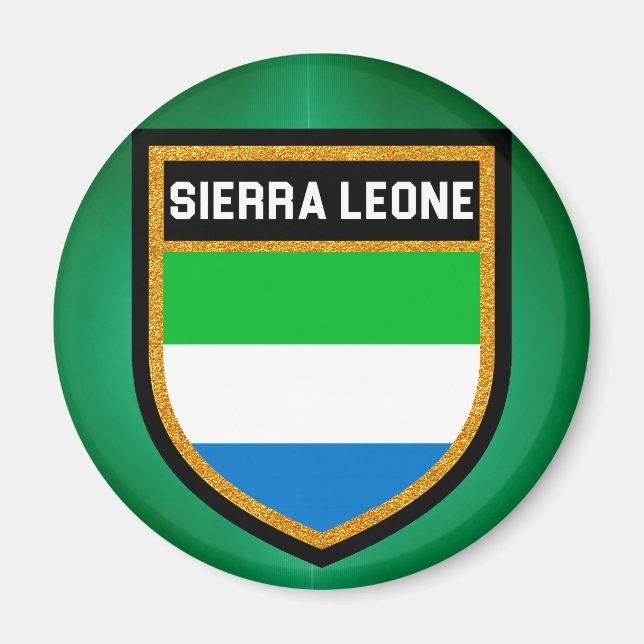 Imã Sinalizador Serra Leoa (Frente)