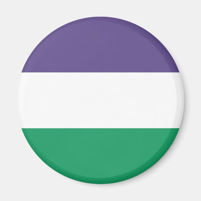 Imã Sinalizador Suffragette (Frente)