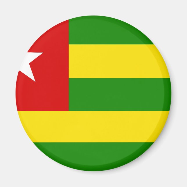 Imã Sinalizador Togo (Frente)
