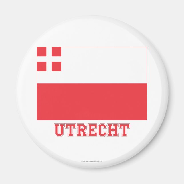 Imã Sinalizador Utrecht com nome (Frente)