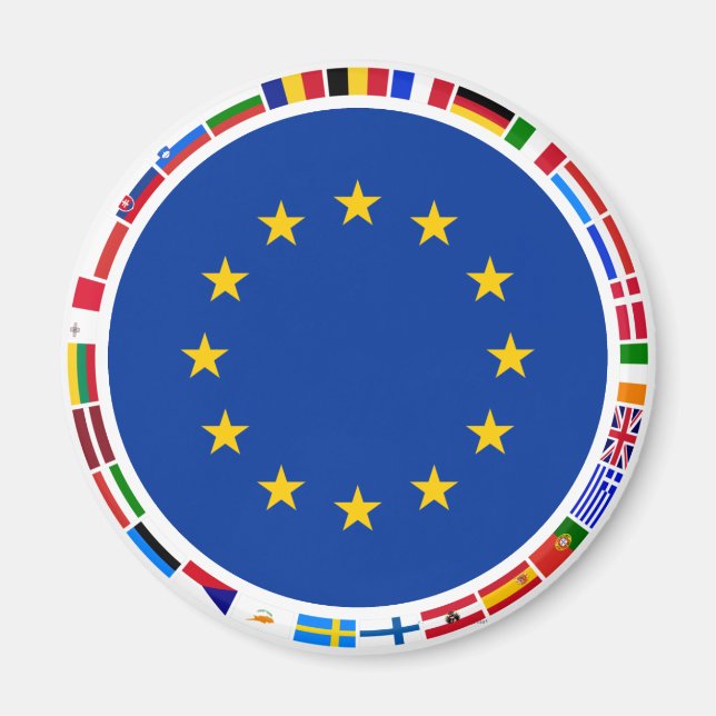 Imã Sinalizadores da União Europeia (Frente)