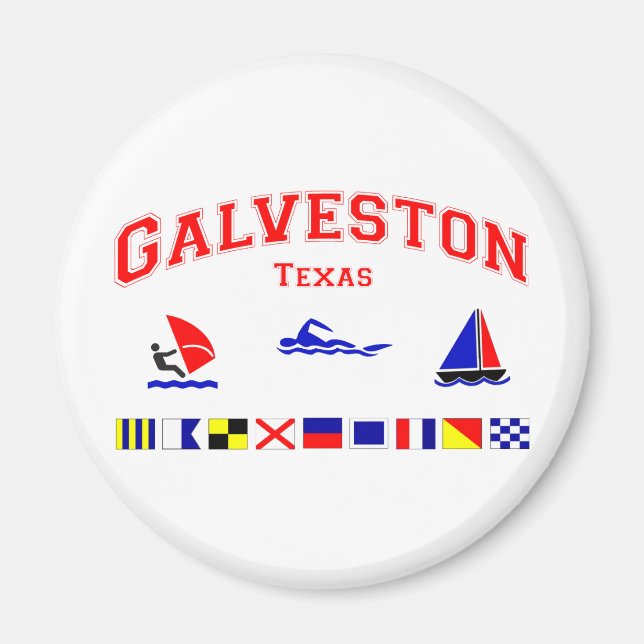 Imã Sinalizadores de Sinal TX Galveston (Frente)
