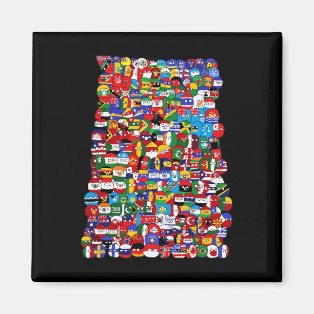 Imã Sinalizadores do Mundo do País (Frente)