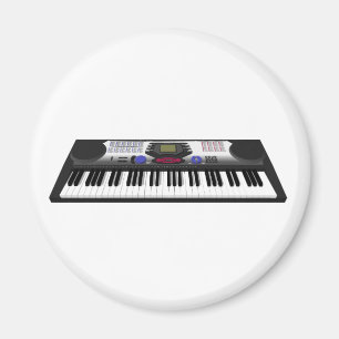 Imã Sincronização moderna do teclado: Modelo 3D: