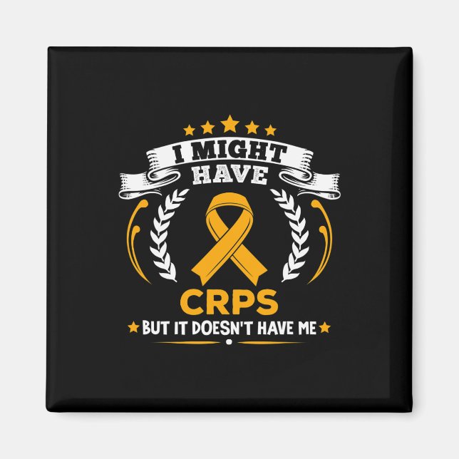 Imã Síndrome de Dor Regional Complexa Crps não tem Me (Frente)
