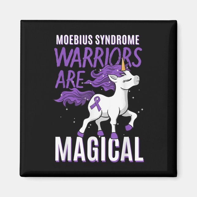Imã Síndrome de Moebius Guerreiro Unicorn Mobius Par F (Frente)