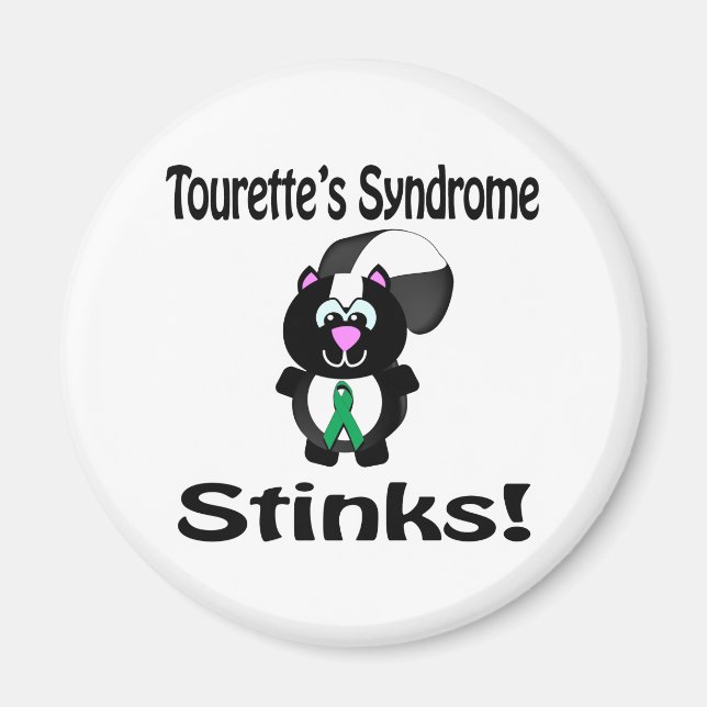 Imã Síndrome de Tourette Fedor de Gambá Conscientizaçã (Frente)