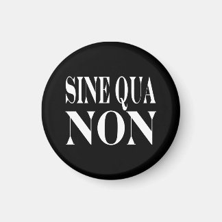 Imã Sine Qua Non-Famous Latin Cote: Palavras para vive