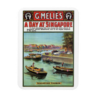 Ímã Singapur Vintage Reise