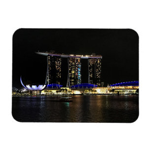 Ímã Singapura Marina Bay Areia #1 Magnet