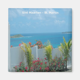 Imã Sint Maarten - Rua. Martin Ocean Blue Seascape