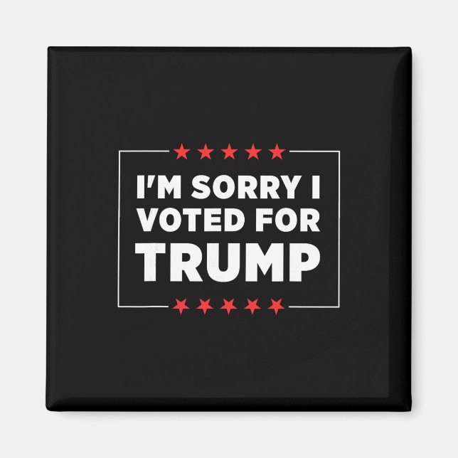 Imã Sinto Muito Ter Votado Em Trump (Frente)