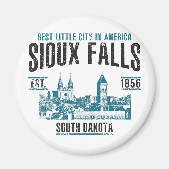 Imã Sioux Falls (Frente)