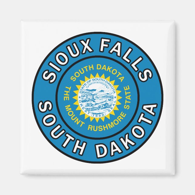 Imã Sioux Falls South Dakota (Frente)