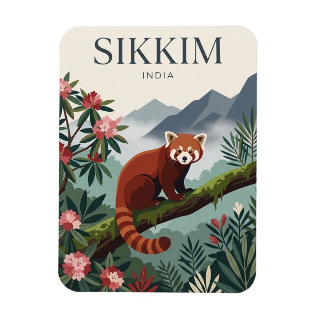 Ímã Siquime Índia (Vertical)