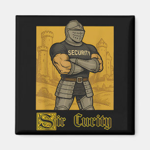 Imã Sir Cures Funny Security Pun Knight Memória Mediev