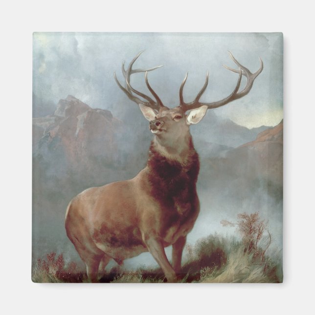 Imã Sir Edwin Landseer | Monarca do Glen, 1851 (Frente)