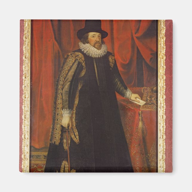 Imã Sir Francis Bacon Viscount de Ruas. Albans. (Frente)
