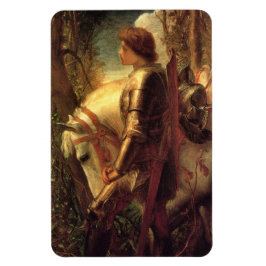 Ímã Sir Galahad (por George Frederick Watts)