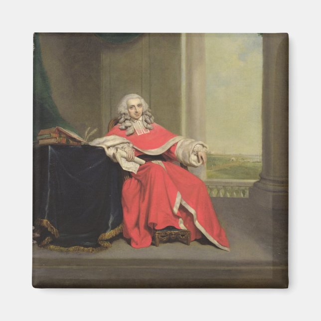 Imã Sir Robert Chambers, c.1789 (óleo na canvas) (Frente)