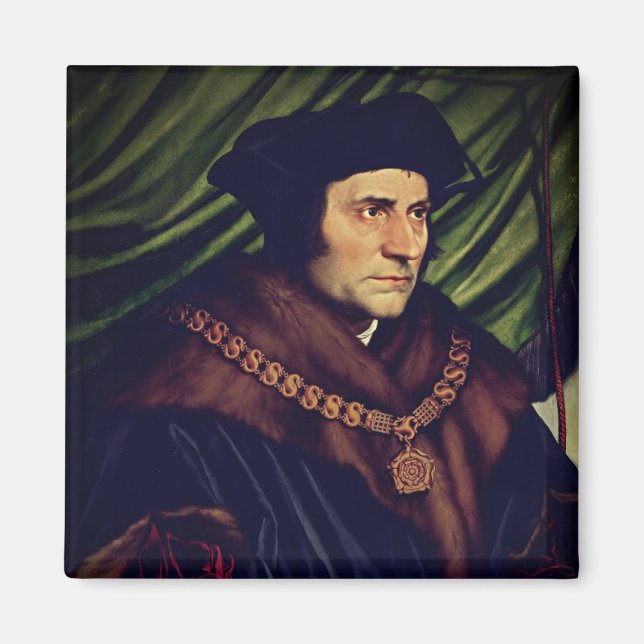 Imã Sir Thomas More - por Hans Holbein, o Younger (Frente)