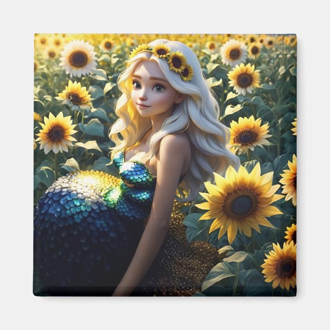 Imã Siren girassol: Sangue na Iridescência (Frente)