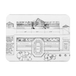 Ímã Sistema de aquecimento para uma estufa, um