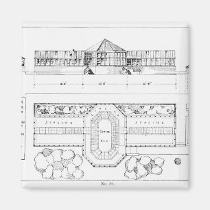 Imã Sistema de aquecimento para uma estufa, um