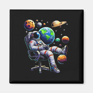 Imã Sistema de Jogos Espaciais do Gamer Astronauta Pla