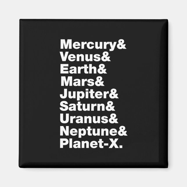 Imã Sistema Solar (Frente)