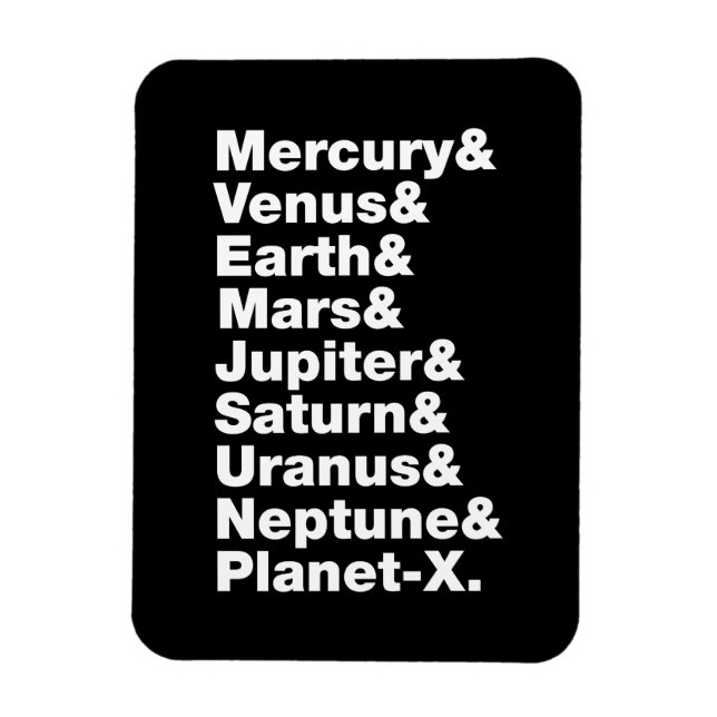 Ímã Sistema Solar (Vertical)