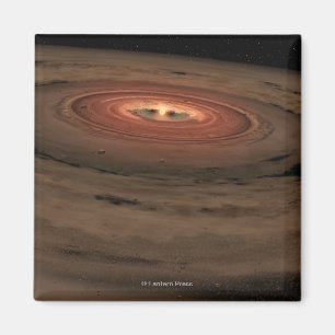 Imã Sistema solar do conceito do artista mini no fazer