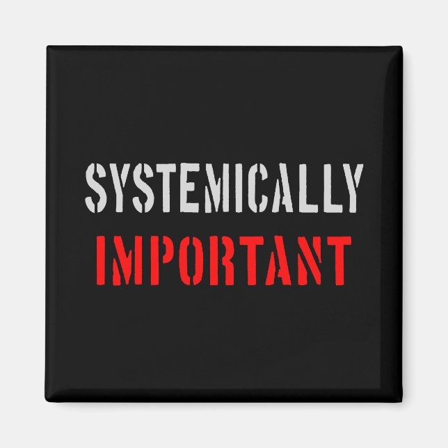 Imã Sistemicamente importante (Frente)