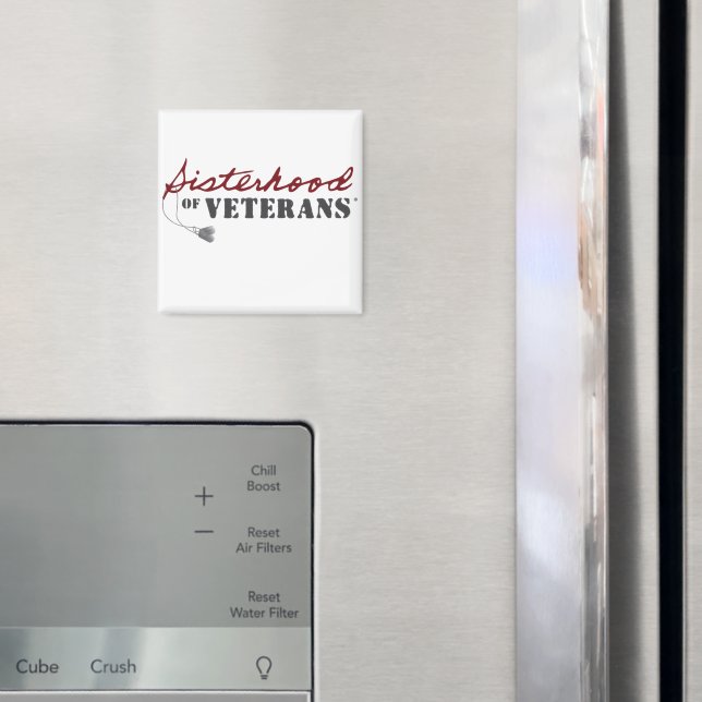 Imã Sisters of Veterans Military Pride Design (In Situ (Fridge))