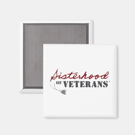 Imã Sisters of Veterans Military Pride Design