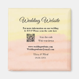 Imã Site de casamento adicionar código Q R digitalizaç