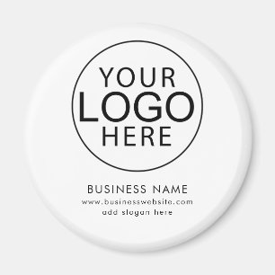 Imã Site de Logotipo Empresarial Simples Moderno